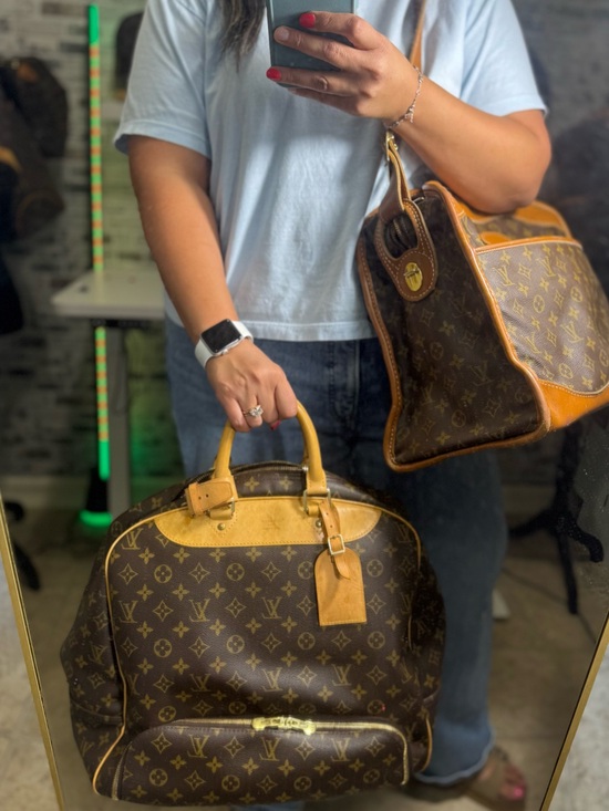 Louis Vuitton Handbags - Louis Vuitton Brown Evasion Carry-On and Duffle Set